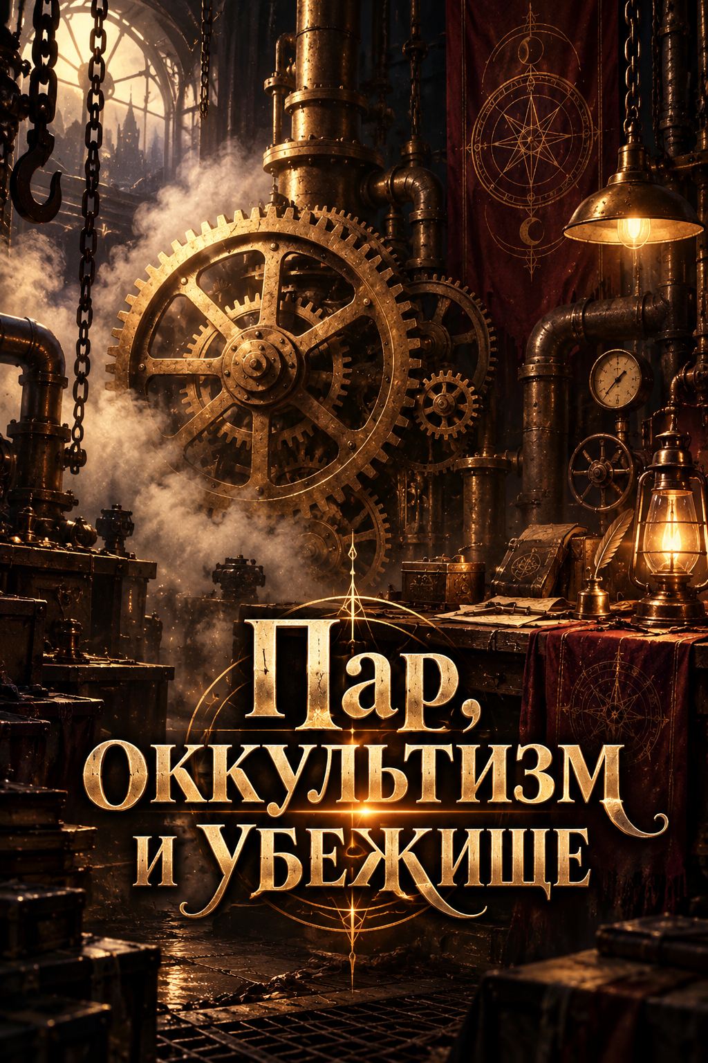 Обложка книги «Пар, оккультизм и убежище»